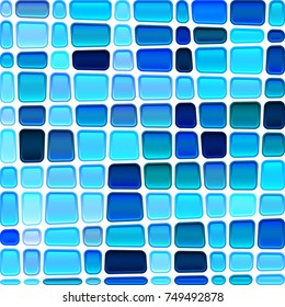 abstract vector stained-glass mosaic background - light blue