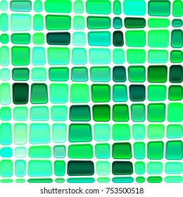 abstract vector stained-glass mosaic background - green and blue
