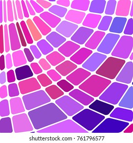 abstract vector stained-glass mosaic background - purple and violet