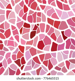 abstract vector stained-glass mosaic background