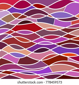 abstract vector stained-glass mosaic background