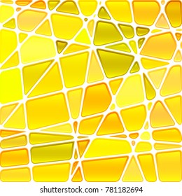 abstract vector stained-glass mosaic background
