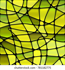 abstract vector stained-glass mosaic background