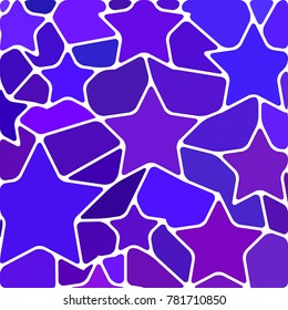 abstract vector stained-glass mosaic background