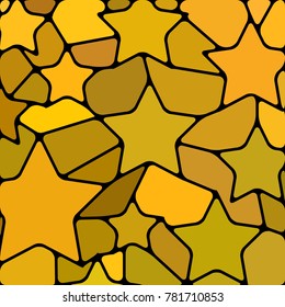 abstract vector stained-glass mosaic background