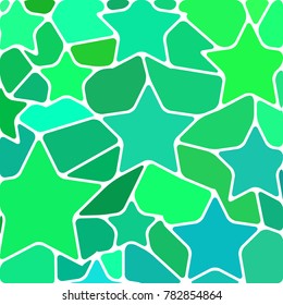 abstract vector stained-glass mosaic background