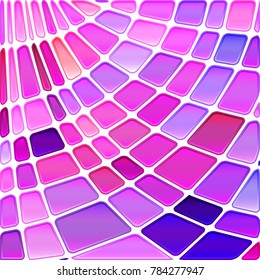 abstract vector stained-glass mosaic background