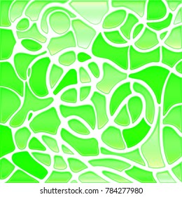 abstract vector stained-glass mosaic background
