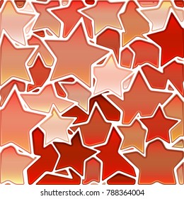 abstract vector stained-glass mosaic background
