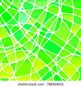 abstract vector stained-glass mosaic background
