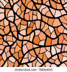 abstract vector stained-glass mosaic background