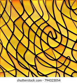 abstract vector stained-glass mosaic background