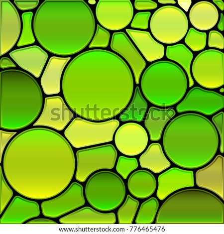 abstract vector stained-glass mosaic background