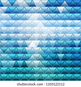 abstract vector stained-glass triangle mosaic background