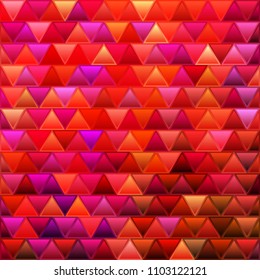 abstract vector stained-glass triangle mosaic background