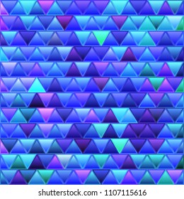 abstract vector stained-glass triangle mosaic background