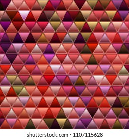 abstract vector stained-glass triangle mosaic background