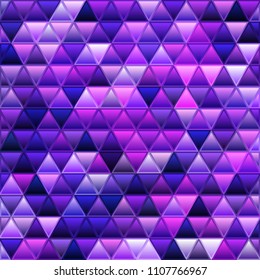 abstract vector stained-glass triangle mosaic background