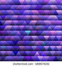 abstract vector stained-glass triangle mosaic background - purple and violet
