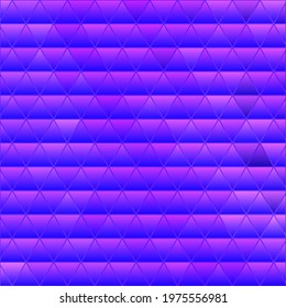 abstract vector stained-glass triangle mosaic background - purple and violet