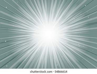 Abstract vector star blast