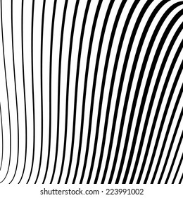 Abstract Vector Striped Background.  