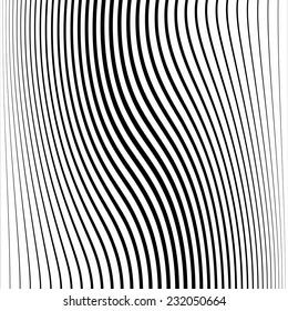 Abstract Vector Striped Background