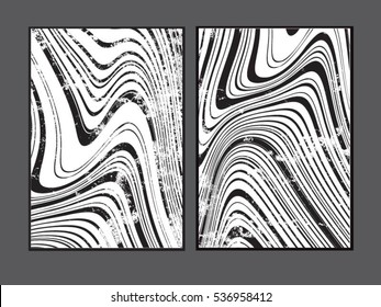 Abstract Vector Striped Background