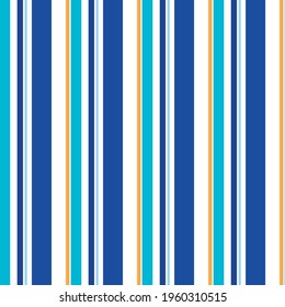 Abstract vector striped seamless pattern with colored vertical parallel stripes. Colorful background.