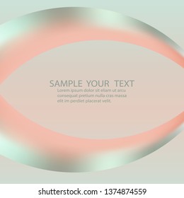 Abstract vector stylish wave design background