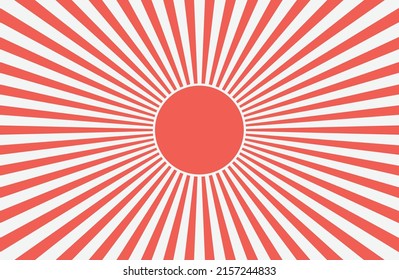 Abstract vector sunburst background design.