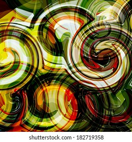 Abstract vector swirls