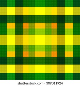 abstract vector tartan seamless