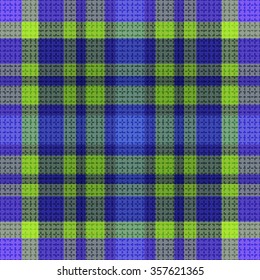 abstract vector tartan seamless