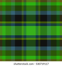 abstract vector tartan seamless - green, blue and brown
