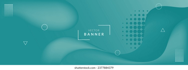 Plantilla de diseño de pancartas de color de tetera vector abstracta con espacio de copia
