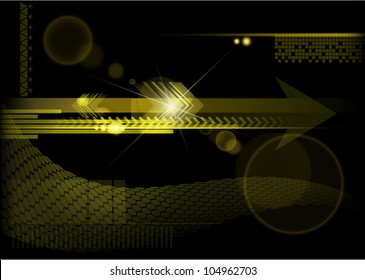 Abstract vector technology background