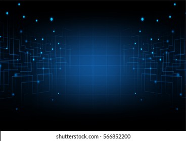 Abstract vector for technology background