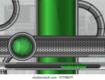 Abstract vector technology background