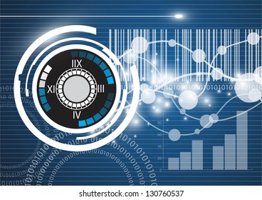 Abstract vector and technology background eps 10