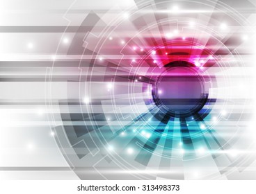 abstract vector technology background illustration