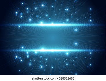 abstract vector technology background, illustration