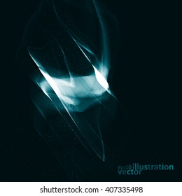 Abstract vector technology, shiny space background eps10