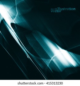 Abstract vector technology, shiny space background eps10