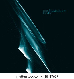 Abstract vector technology, shiny space background eps10