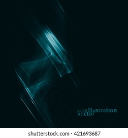 Abstract vector technology, shiny space background eps10