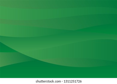 Abstract vector template design, brochure, Web sites, leaflet, with colorful green waves backgrounds. Green wavy pattern.