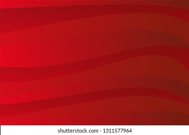 Abstract vector template design, brochure, Web sites, leaflet, with colorful red waves backgrounds. Red wavy pattern.