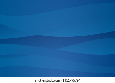 Abstract vector template design, brochure, Web sites, leaflet, with colorful blue waves backgrounds. Blue wavy pattern.