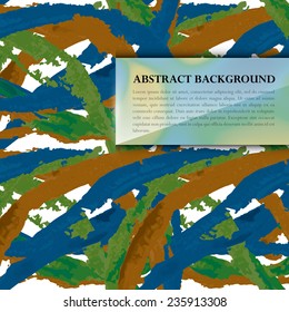 Abstract vector template design, brochure, Web sites, page, leaflet, with colorful geometric triangular backgrounds, logo and text separately. 